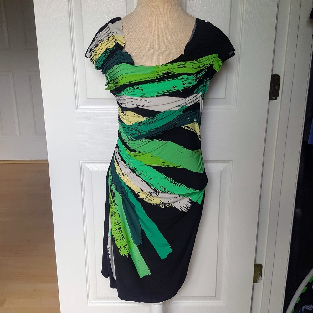 Rampage Medium Gathered Fitted Dress